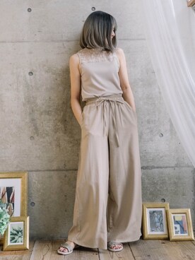 ten⭐︎ichiko       さん（レディース・157cm）の春コーディネート