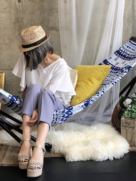 ten⭐︎ichiko       さん（レディース・157cm）の春コーディネート