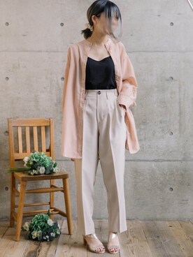 ten⭐︎ichiko       さん（レディース・157cm）の春コーディネート