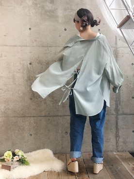 ten⭐︎ichiko       さん（レディース・157cm）の春コーディネート