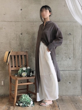 「スカンツ」｜ten⭐︎ichiko       さん（レディース・157cm）の夏コーディネート