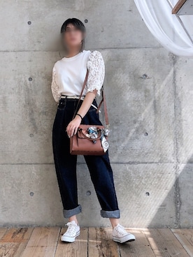 ten⭐︎ichiko       さん（レディース・157cm）の夏コーディネート