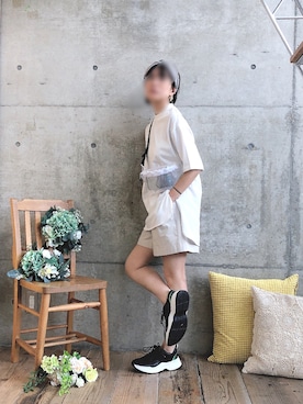 ten⭐︎ichiko       さん（レディース・157cm）の夏コーディネート