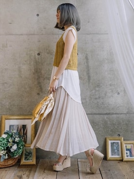 ten⭐︎ichiko さん(レディース・157cm)の夏コーディネート