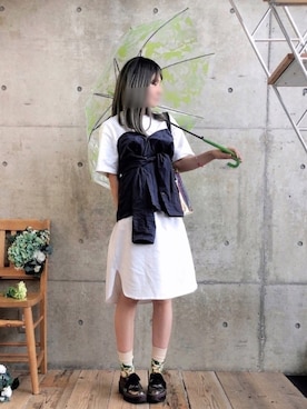 ten⭐︎ichiko       さん（レディース・157cm）の夏コーディネート