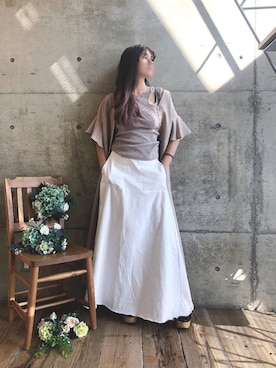 ten⭐︎ichiko       さん（レディース・157cm）の夏コーディネート