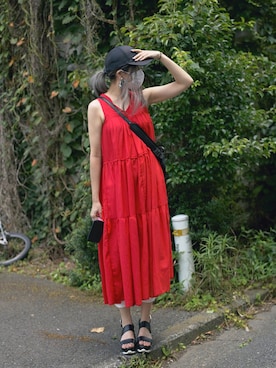 ten⭐︎ichiko       さん（レディース・157cm）の夏コーディネート