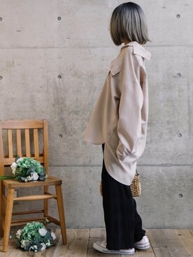 ten⭐︎ichiko       さん（レディース・157cm）の夏コーディネート