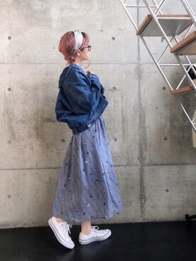 ten⭐︎ichiko       さん（レディース・157cm）の夏コーディネート