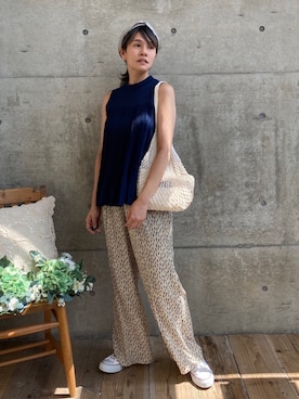 ten⭐︎ichiko さん(レディース・157cm)の夏コーディネート