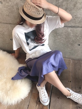 ten⭐︎ichiko       さん（レディース・157cm）の春コーディネート