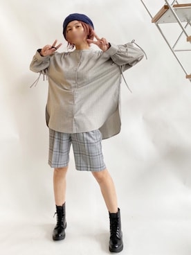 「ラブアンドピース2020」｜「アイテム（パンツ）」を使った、ten⭐︎ichiko       さん（レディース・157cm）の秋コーディネート