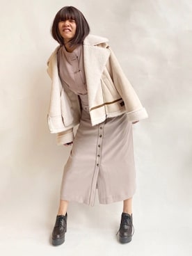 ten⭐︎ichiko       さん（レディース・157cm）の秋コーディネート