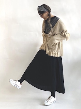 ten⭐︎ichiko       さん（レディース・157cm）の冬コーディネート