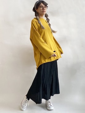 ten⭐︎ichiko       さん（レディース・157cm）の冬コーディネート