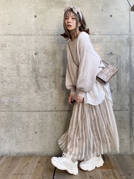 ten⭐︎ichiko       さん（レディース・157cm）の春コーディネート