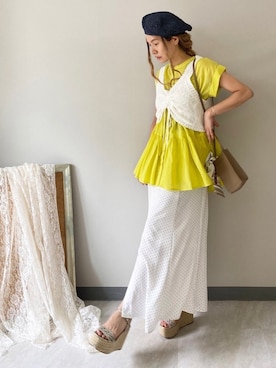 ten⭐︎ichiko さん(レディース・157cm)の春コーディネート