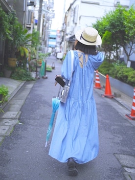 ten⭐︎ichiko       さん（レディース・157cm）の夏コーディネート