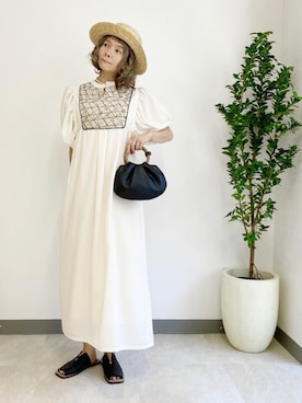 ten⭐︎ichiko さん(レディース・157cm)の夏コーディネート