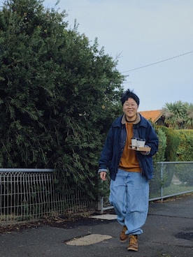 「BEN DAVIS（ベンデイビス）のアイテム（ジャケット/アウター）」を使った、O小肉卷Oさん（レディース・163cm）の夏コーディネート