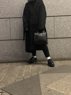 「Millennial Generation（ミレニアルジェネレーション）のアイテム」を使った、ハルカさん（レディース・158cm）の秋コーディネート