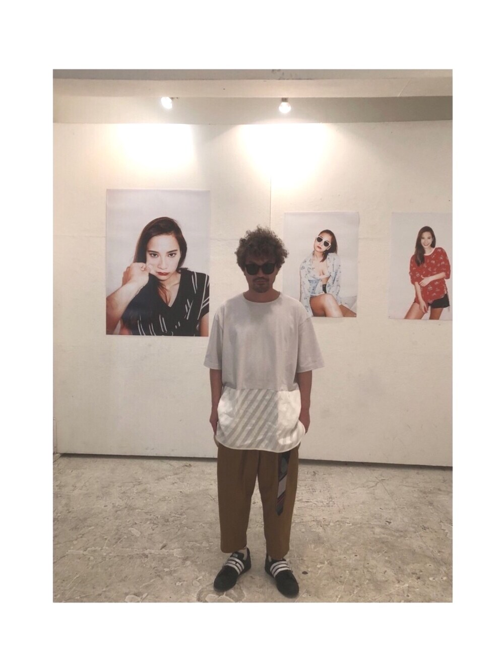 「masterkey POP UP STORE  @Hankyu men's Osakaのアイテム（その他、ホワイト系）」を使った、イシバシトモヒロさん（メンズ・173cm）の春コーディネートの1枚目の写真