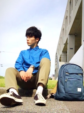 さとしさん（メンズ・173cm）の秋コーディネート