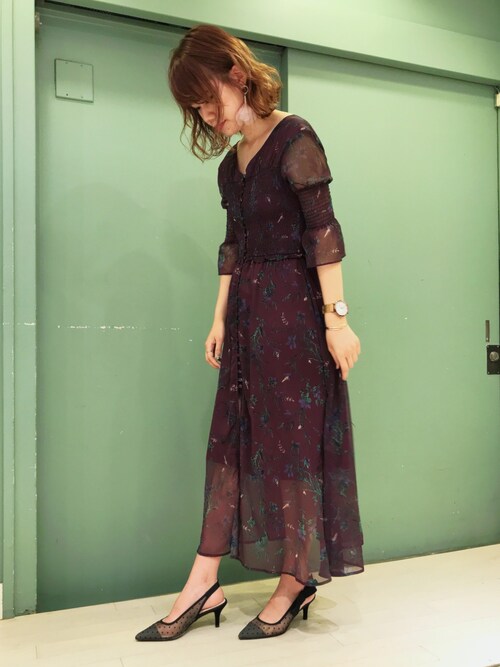 Haruka Baba 心斎橋店 Randaのワンピースを使ったコーディネート Wear