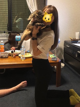 「JUEMI（ジュエミ）のアイテム（アクセサリー）」を使った、𝐌𝐈𝐒𝐀𝐊𝐈さん（レディース・156cm）の夏コーディネート