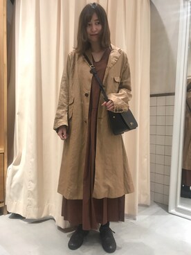 akita cocoさん（レディース・157cm）の秋コーディネート