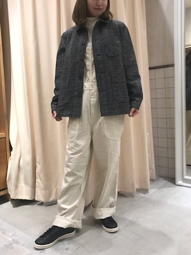 「RNA-N（アールエヌエーエヌ）のアイテム」を使った、akita cocoさん（レディース・157cm）の秋コーディネート