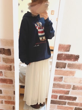 「レイヤードstyle」｜eさん（レディース・148cm）の冬コーディネート