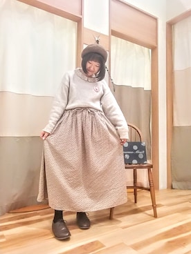 まなさん(レディース・153cm)の冬コーディネート