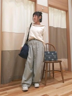 まなさん（レディース・153cm）の冬コーディネート