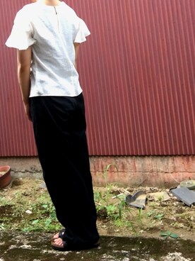 「Switch（スウィッチ）のアイテム」を使った、stmさん（レディース・154cm）の夏コーディネート