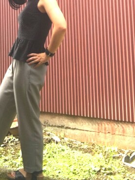 「Freesia（フリージア）のアイテム」を使った、stmさん（レディース・154cm）の夏コーディネート