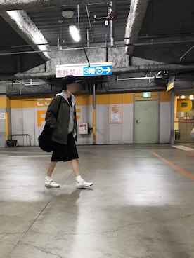 「Steven Alan（スティーブンアラン）のアイテム（キャップ）」を使った、ire_1983さん（レディース・165cm）の春コーディネート