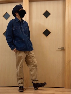 眼鏡(本体)さん（メンズ・173cm）の春コーディネート