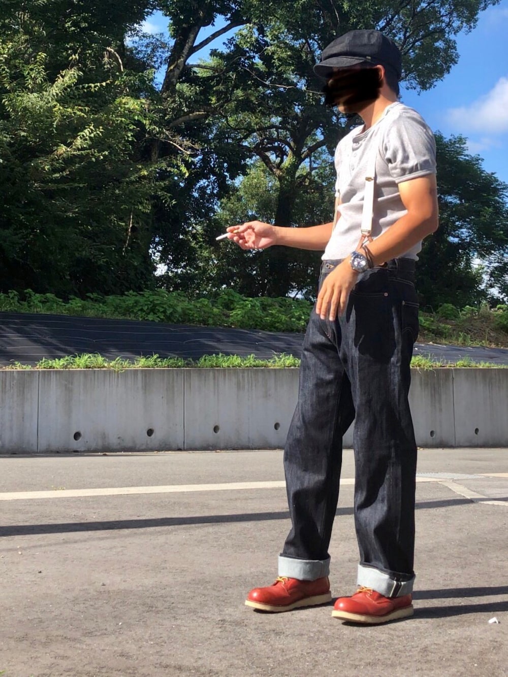 新品 RRL サスペンダー カモ 迷彩 バッグ 財布 ベルト パンツ キャップ RRL（サスペンダー）のフリマアイテム一覧