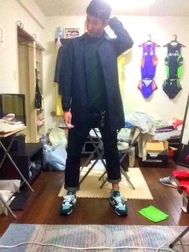 T.HRSWさん(メンズ・170cm)の冬コーディネート