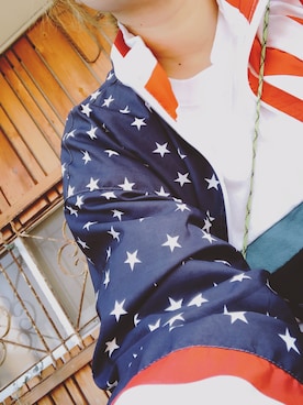 「USA」｜「アイテム（ジャケット/アウター）」を使った、おやつ。さん（レディース・152cm）の春コーディネート