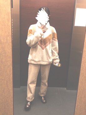 「Abercrombie&Fitch（アバークロンビーアンドフィッチ）のアイテム（ニット/セーター）」を使った、yupon1013さん（レディース・156cm）の秋コーディネート