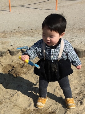 ryumacodeさん（キッズ・70cm）の秋コーディネート