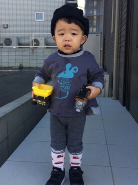 ryumacodeさん（キッズ・80cm）の秋コーディネート