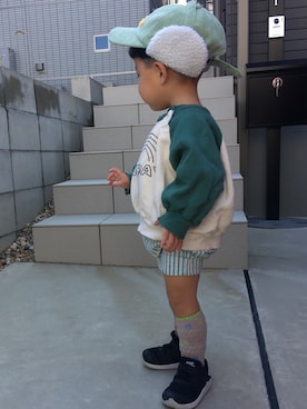 ryumacodeさん（キッズ・80cm）の秋コーディネート