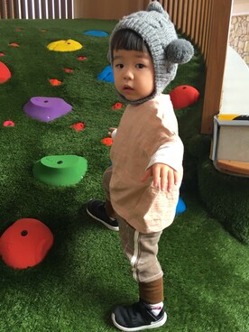 ryumacodeさん（キッズ・80cm）の冬コーディネート