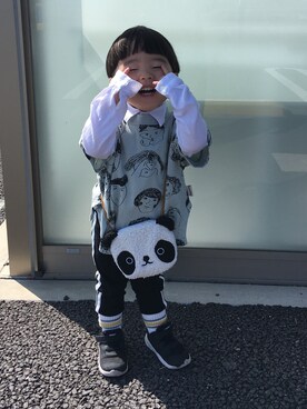 ryumacodeさん（キッズ・80cm）の春コーディネート