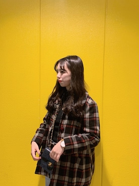 「H&M（エイチ・アンド・エム）のアイテム（腕時計）」を使った、nanacoさん（レディース・160cm）の冬コーディネート