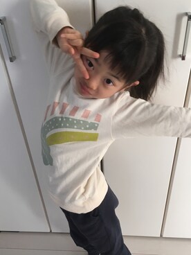 yuyu+a-chiさん(キッズ・110cm)の冬コーディネート