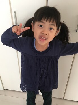 yuyu+a-chiさん(キッズ・110cm)の冬コーディネート